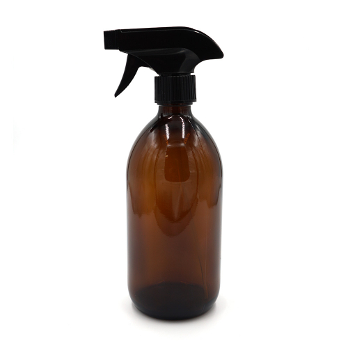 Brown Glass Spray Bottle 500ml The Refill Room